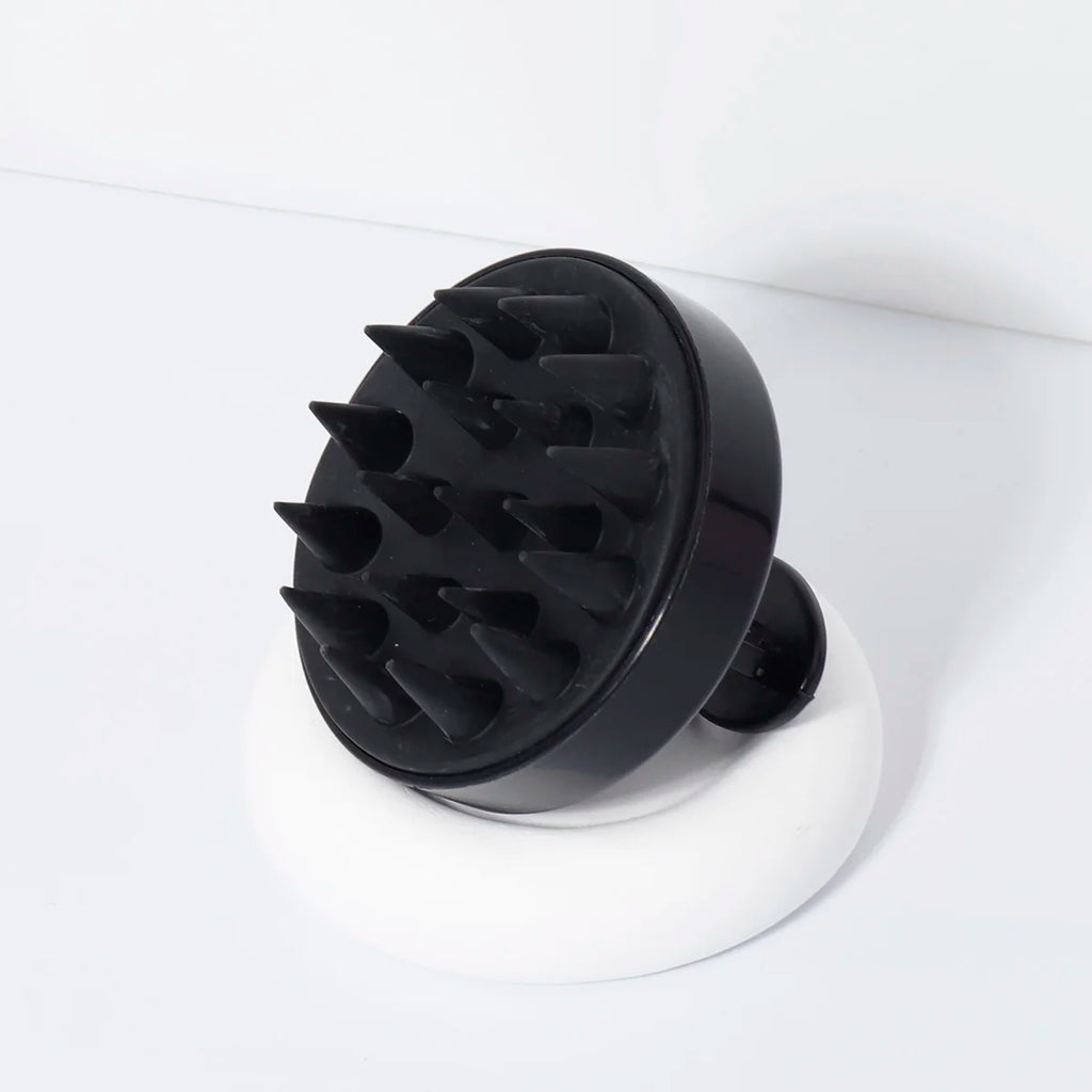 Silicone Shampoo Scalp Hair Massager Head Body Scalp Massage Brush Scalp Massage Brush Comb Magic Handle Brush Spa Massage Brush