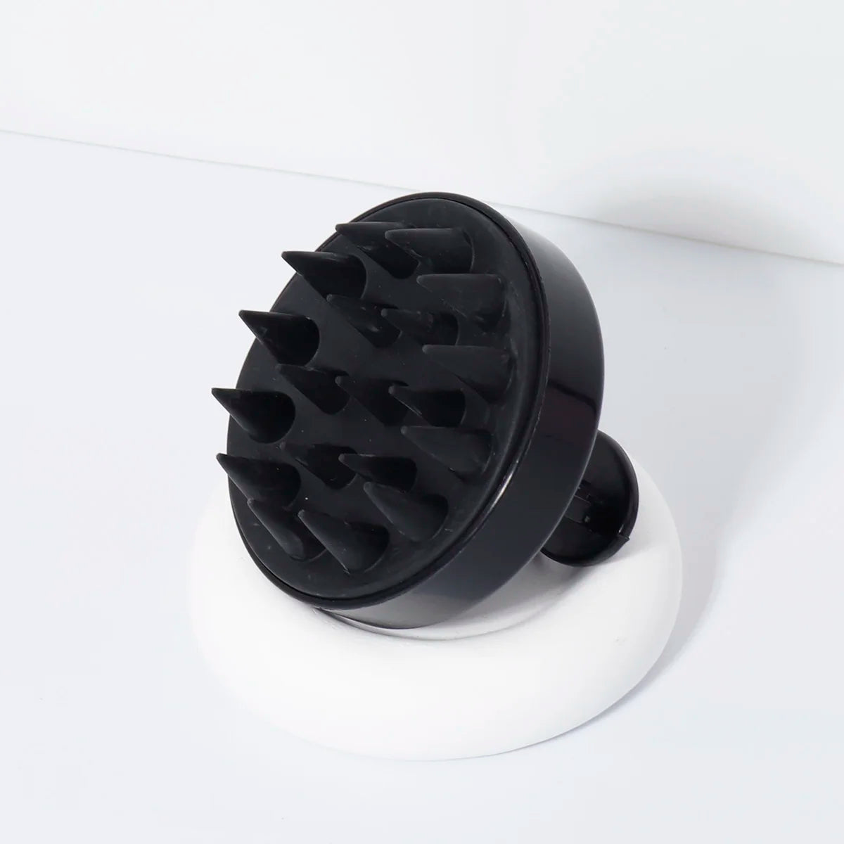 Silicone Shampoo Scalp Hair Massager Head Body Scalp Massage Brush Scalp Massage Brush Comb Magic Handle Brush Spa Massage Brush