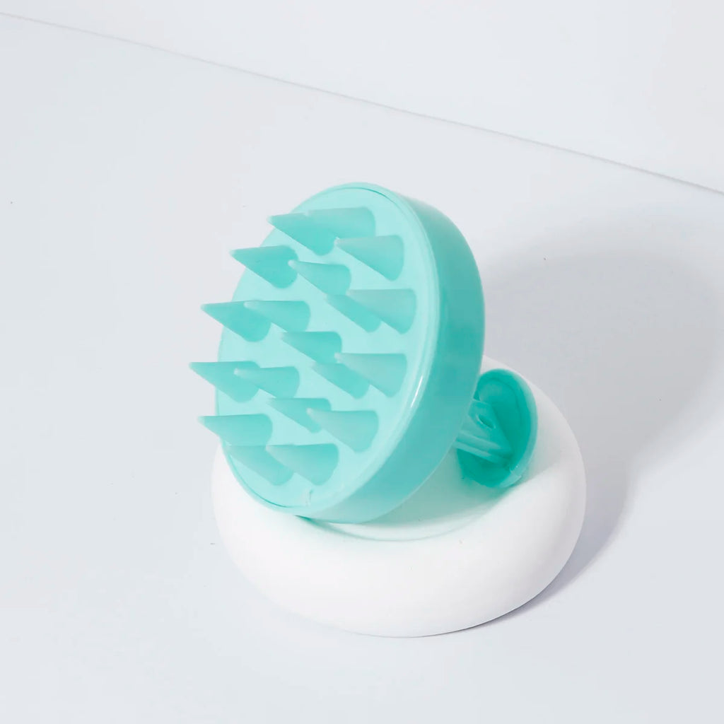 Silicone Shampoo Scalp Hair Massager Head Body Scalp Massage Brush Scalp Massage Brush Comb Magic Handle Brush Spa Massage Brush