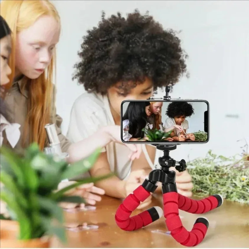 Mini Octopus Tripod Stativ Camera Holder Stand Tripods Tripod For Phone Mobile Camera Holder Clip Smartphone Monopod Tripe Stand
